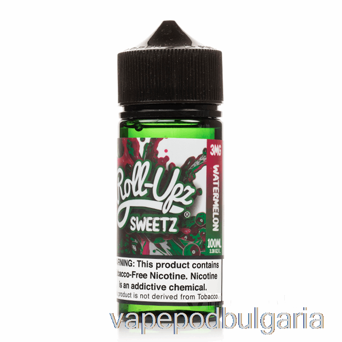 Vape Bulgaria диня пунш - Juice Roll-upz - 100ml 0mg